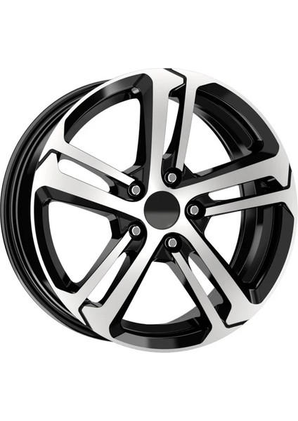 17 Inç 5X108 Berlingo Rifter Uyumlu Siyah Elmas Kesim Jant Modeli Citroen Peugeot (4 Adet)