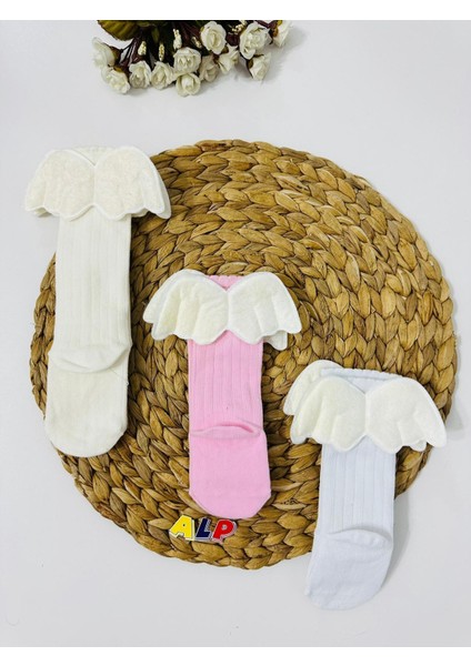 Angel Wings Baby Socks Dizaltı Çorap Model-11