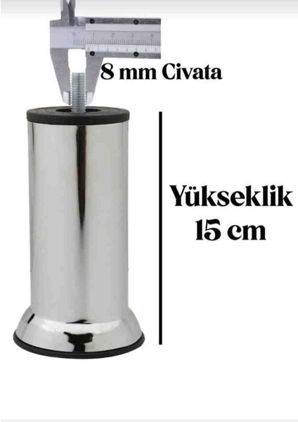 Ayak metal baza ayağı koltuk ayakları mobilya ayağı