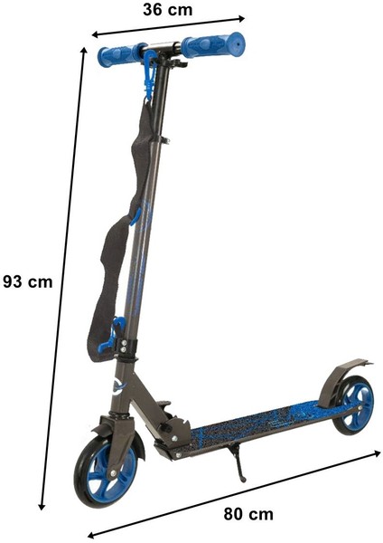 Evo Flexi 2 Tekerlekli Scooter Mavi
