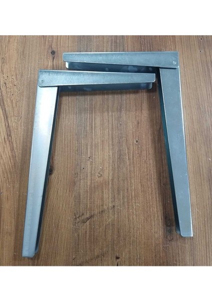 Katlanır Masa Konsolu 30CM Çinko Renk 1 Tkm(1çift)