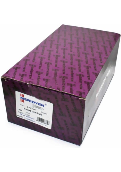 Yhb Matkap Uçlu Vida 4.8X100 (400 Adet)
