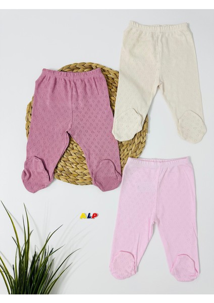 Mingan3'lü Pantolon Set - Pembe