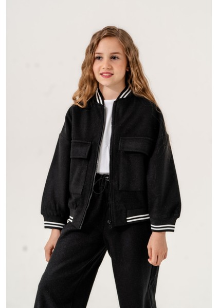 Kız Çocuk Bomber Ceket 1535