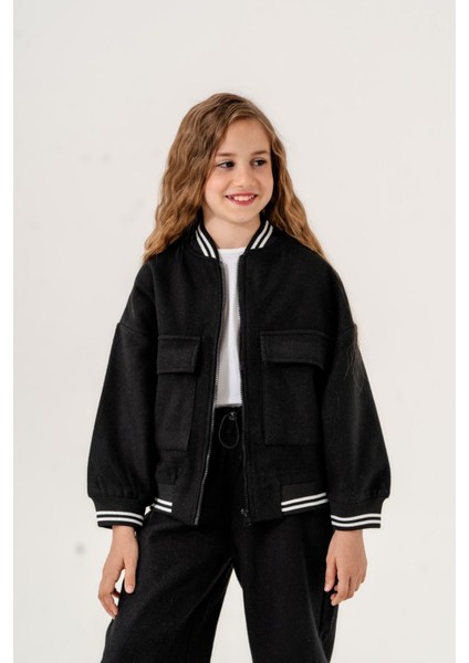 Kız Çocuk Bomber Ceket 1535 fiyatları