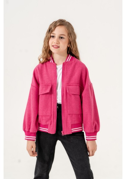 Kız Çocuk Bomber Ceket 1535
