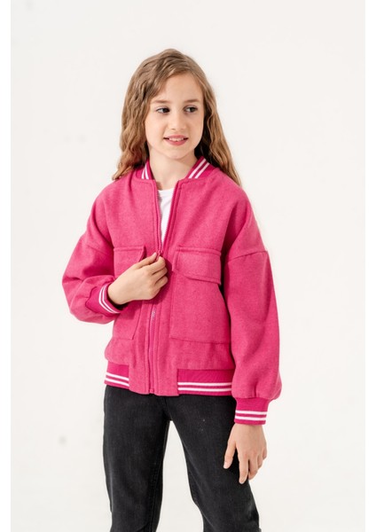 Kız Çocuk Bomber Ceket 1535