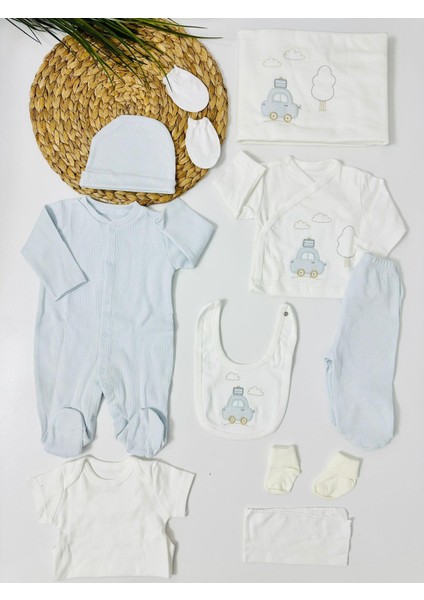 Car Kaşkorse 10 Lu Hastane Çıkışı Set - Mavi