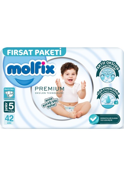 Premium Bebek Bezi Beden:5 (11-18kg) Junior 168 Adet Avantaj Ultra Fırsat Paket