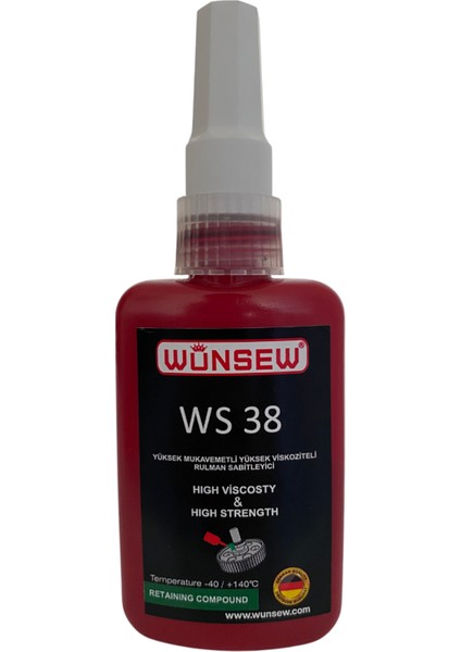 WS38 Anaerobik Yapıştırıcı 50ML