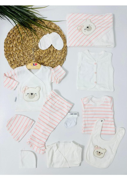 Sevimli Ayıcık 10 Lu Hastane Çıkışı Set - Pembe