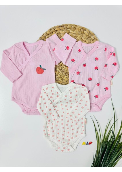 Esfahan3'lü Body Set - Pembe