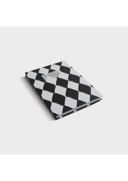 Dot Grid Notebook Dama Desenli-Harlequin