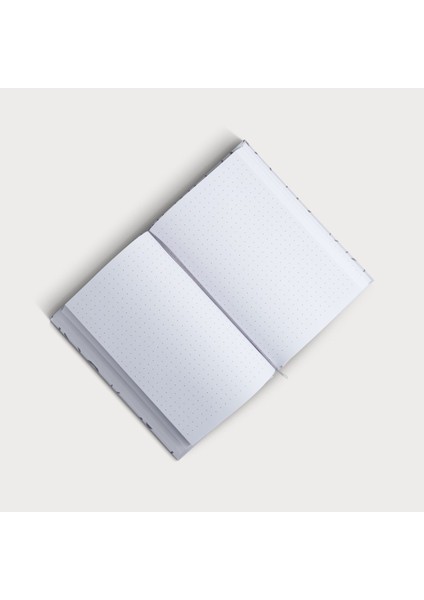 Dot Grid Notebook Dama Desenli-Harlequin