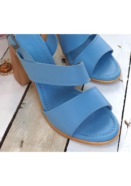 Bulldozer 231712 Kadın Deri Topuklu Yazlık Ayakkabı indirimleri