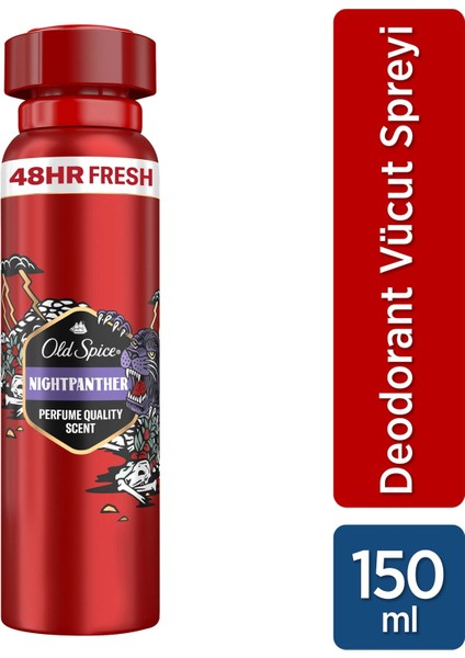 Night Panther Erkek Sprey Vücut Deodorantı 150 ml