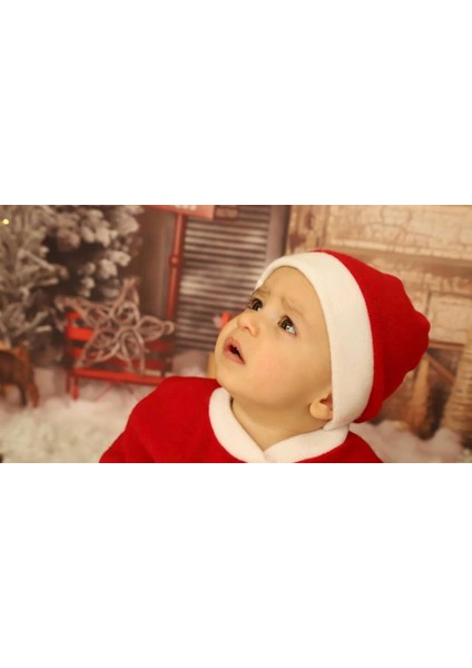 Yeni Yıl Konsepti Tulum Şapka 2 Li Set-Kırmızı indirimleri