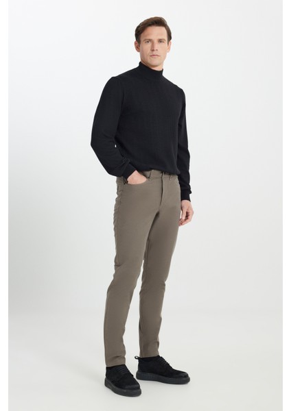 360 Her Yöne Esneyen Slim Fit Dar Kesim Pamuklu 5 Cep Casual Pantolon fiyatları