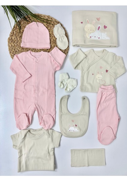 Rabbit Kaşkorse 10 Lu Hastane Çıkışı Set - Fuşya