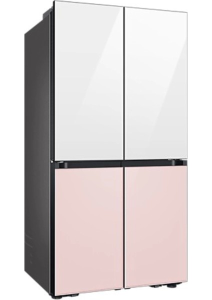 RF71DB965E8C 819 Litre Beyaz - Pembe Gardırop Tipi Buzdolabı modelleri