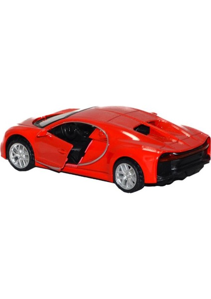 Metal Çek Bırak Spor Araba - 12 cm - 1 Adet