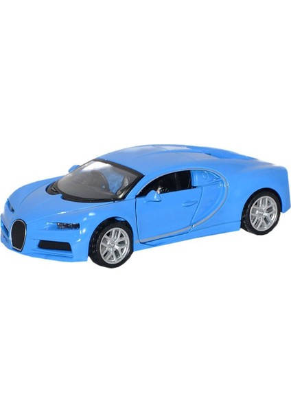 Metal Çek Bırak Spor Araba - 12 cm - 1 Adet
