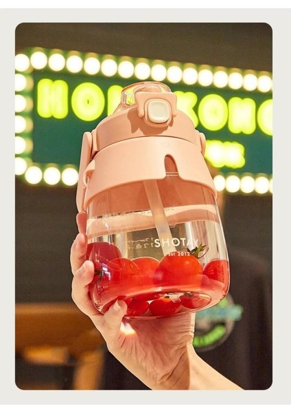 Hippo Tritan Su Matarası Pembe 1050ML indirimleri