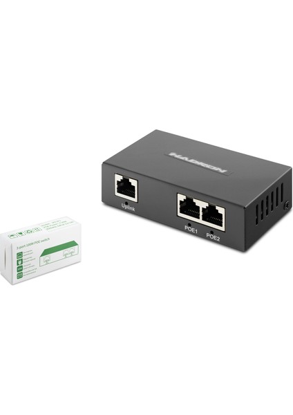 HDX1353 2 Port Poe Swıtch