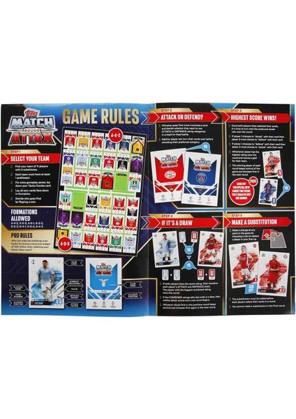 Match Attax 2024 2025 Starter Pack