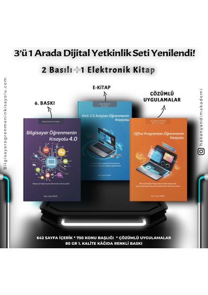 Bilgisayar Öğrenmenin Kısayolu 4.0 + Office Programları Öğ