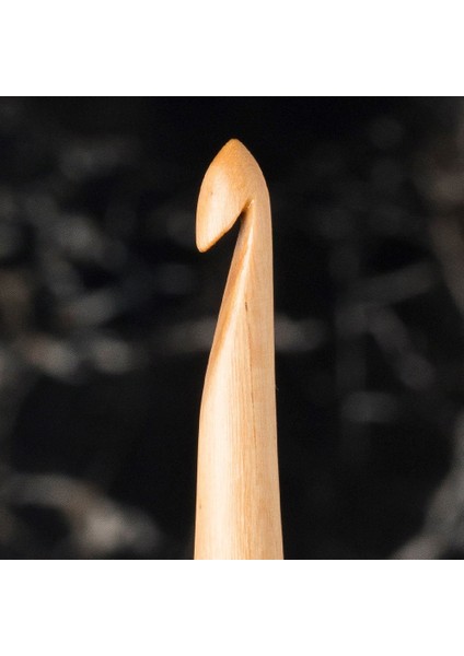 Whitewood 4.5 mm 15.5 cm Ahşap Yün Tığ