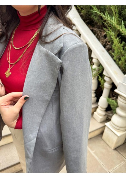 Belirtilmemiş Çift Düğmeli Blazer Ceket modelleri