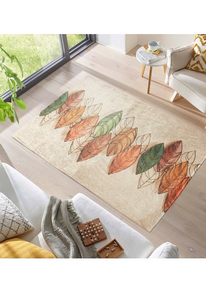 Kadife Dokulu, Lastikli, Süngerli, Kaymaz, Yıkanabilir Modern Desenlerde Halı Örtüsü 6,9,12M2EBATLARINDA-012