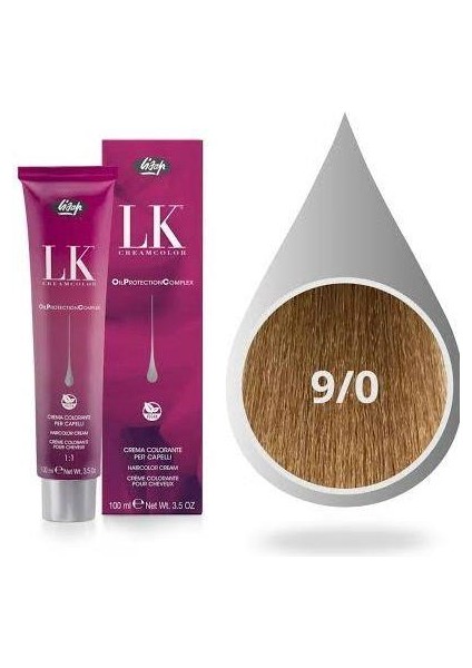 LK Lisap Opc 9/0 Çok Açık Sarı - 2 Adet Oksidan