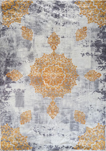 Kadife Dokulu, Lastikli, Süngerli, Kaymaz, Yıkanabilir Modern Desenlerde Halı Örtüsü 4,6,9 ve 12 M2 Ebatlarda -013