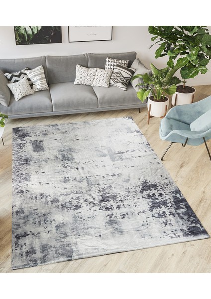 Kadife Dokulu, Lastikli, Süngerli, Kaymaz, Yıkanabilir Modern Desenlerde Halı Örtüsü 9 ve 12ME EBATLARDA-014