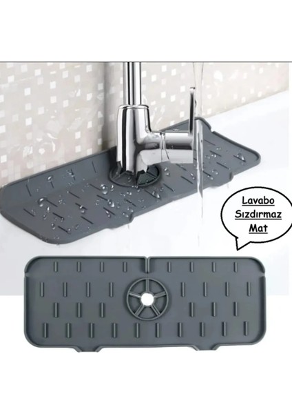 Lavabo Sızdırmaz Mat Musluk Altı Su Emici Matı Su Sızdırmaz