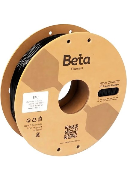 Tpu 95A Filament 800 gr Siyah
