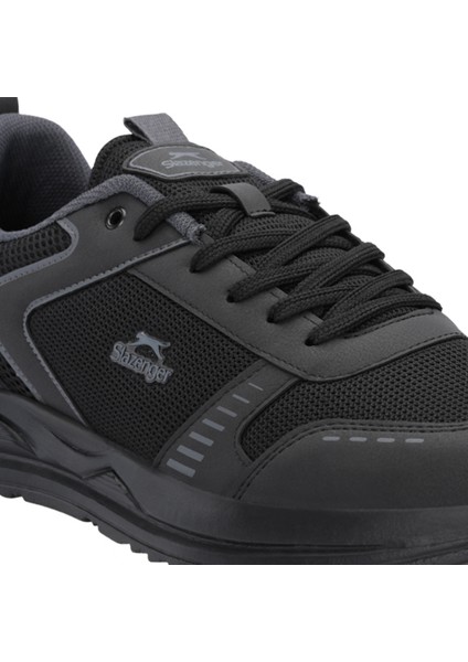 GUMMY I Büyük Beden Erkek Sneaker Koşu & Yürüyüş Ayakkabısı Siyah / Siyah