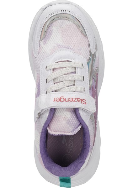 KEMBA Kız Çocuk Sneaker Koşu & Yürüyüş Ayakkabısı Beyaz / Lila