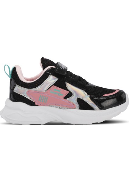 KEMBA Kız Çocuk Sneaker Koşu & Yürüyüş Ayakkabısı Siyah / Pembe