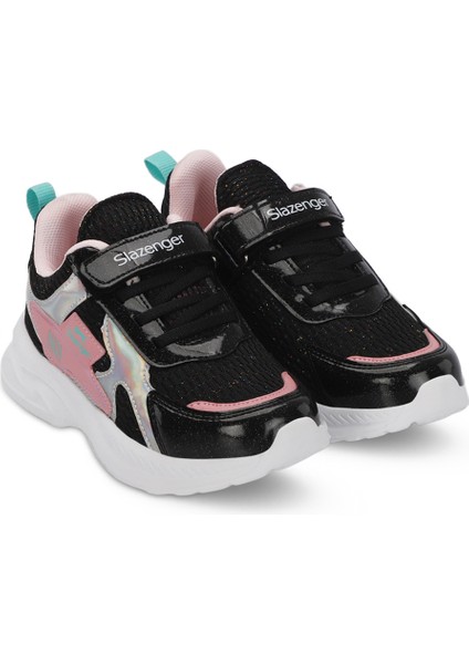 KEMBA Kız Çocuk Sneaker Koşu & Yürüyüş Ayakkabısı Siyah / Pembe