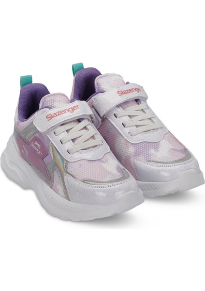 KEMBA Kız Çocuk Sneaker Koşu & Yürüyüş Ayakkabısı Beyaz / Lila