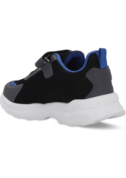 KEMBA Erkek Çocuk Sneaker Koşu & Yürüyüş Ayakkabısı Siyah / Koyu Gri