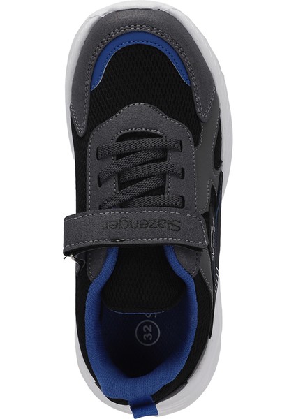 KEMBA Erkek Çocuk Sneaker Koşu & Yürüyüş Ayakkabısı Siyah / Koyu Gri