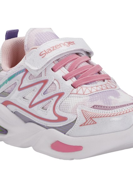 KYRIE Kız Çocuk Sneaker Koşu & Yürüyüş Ayakkabısı Beyaz / Pembe fırsatları