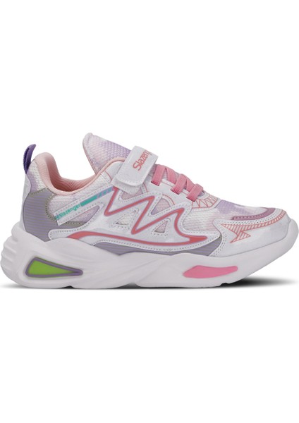 KYRIE Kız Çocuk Sneaker Koşu & Yürüyüş Ayakkabısı Beyaz / Pembe