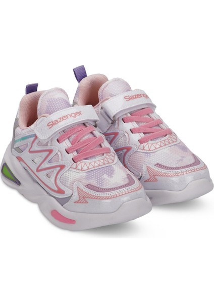 KYRIE Kız Çocuk Sneaker Koşu & Yürüyüş Ayakkabısı Beyaz / Pembe