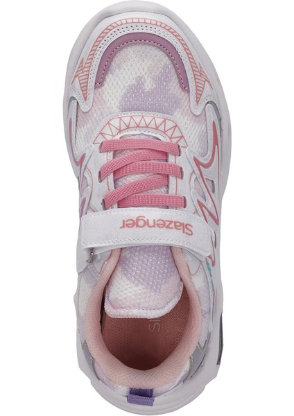 KYRIE Kız Çocuk Sneaker Koşu & Yürüyüş Ayakkabısı Beyaz / Pembe