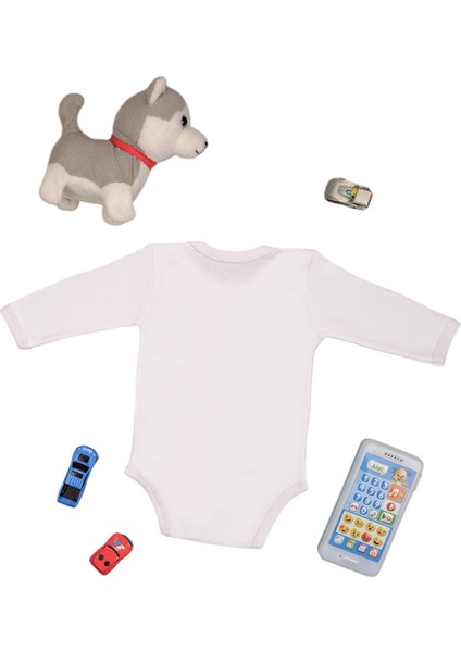 %100 Pamuklu Şaşkın Panda Baskılı Yumuşak Doku Baskılı Zıbın & Body